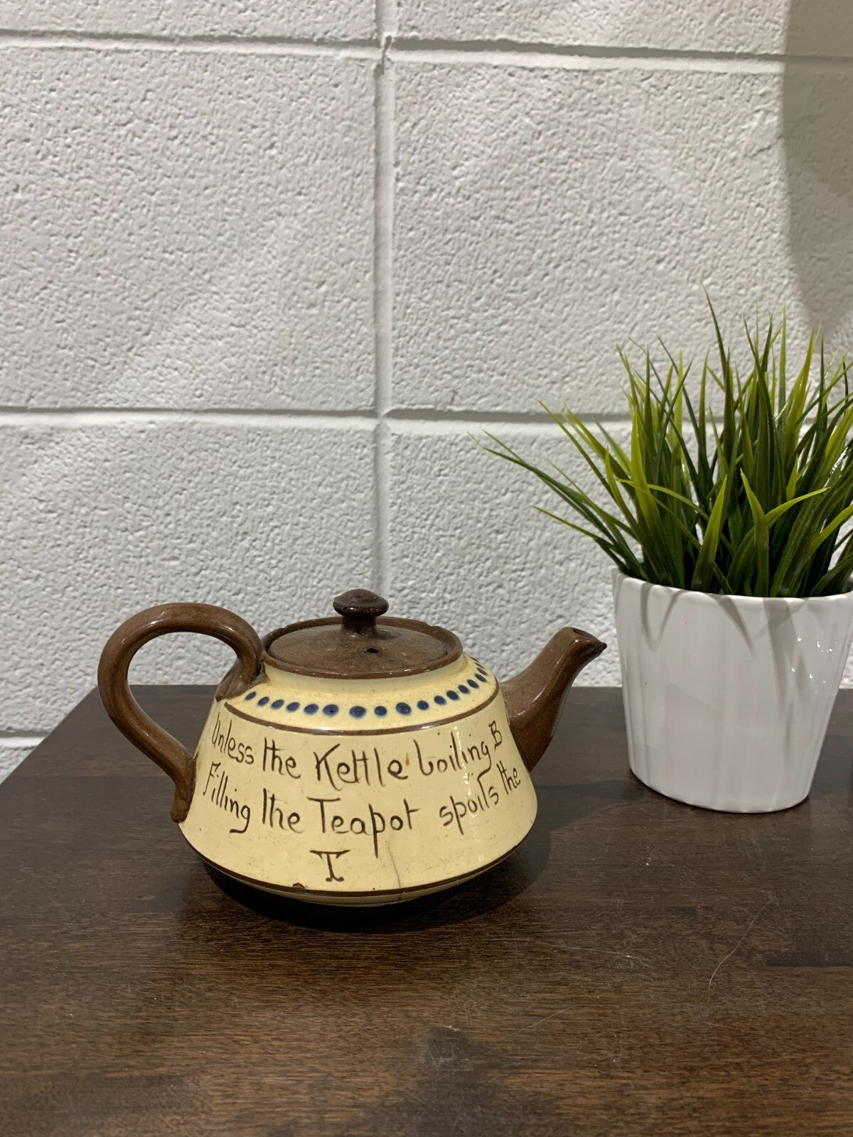 Watcombe Pottery Torquay Devon Tea Pot
