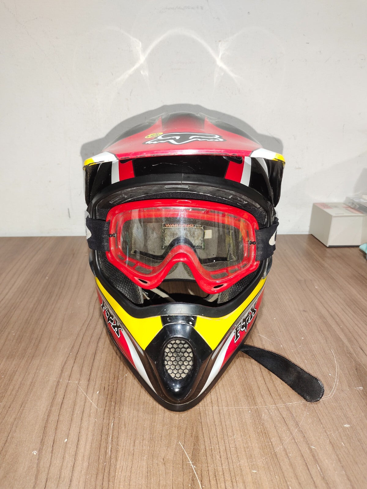 Fox Racing Limited Edition Custom Helmet - PlayStation / Lara Croft Tomb Raider