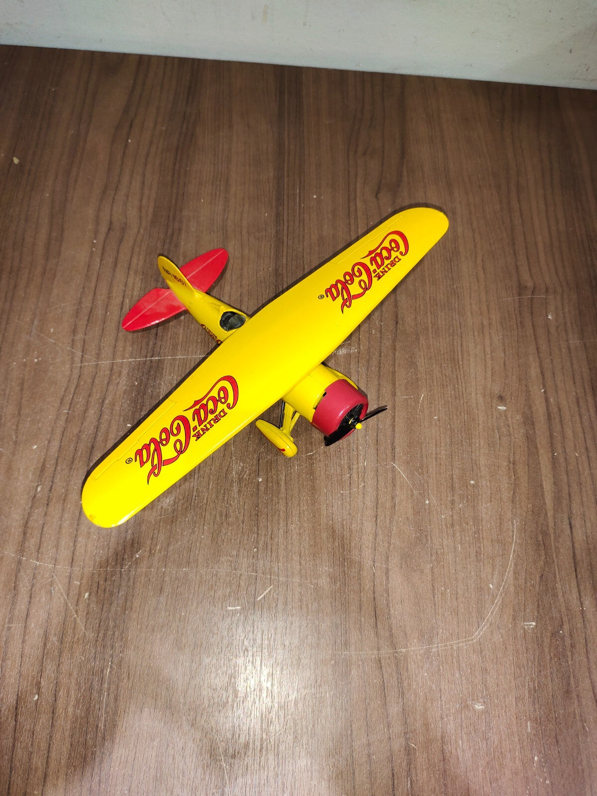 Coca Cola Coin Bank Airplane 1994 Ertl 1929 Lockheed Air Express