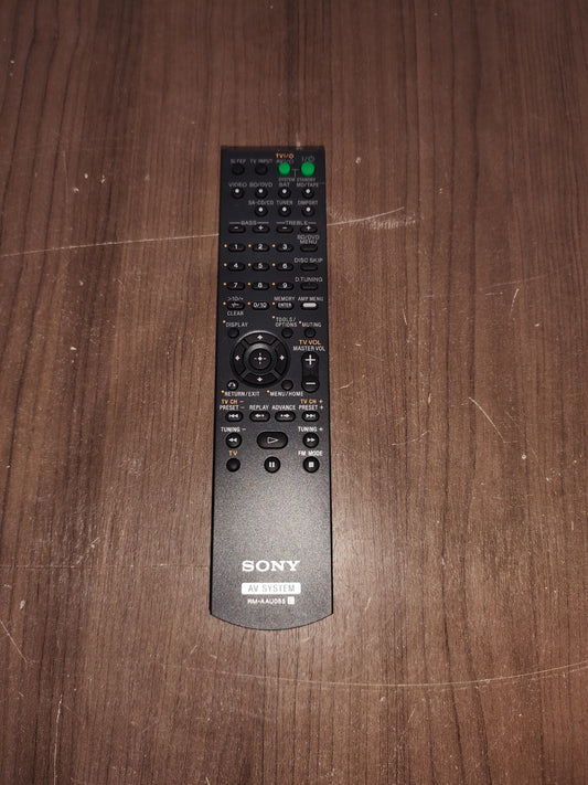 Sony AV Receiver Remote Control STR-DH100 STRDH100 - Model - RMAAU055