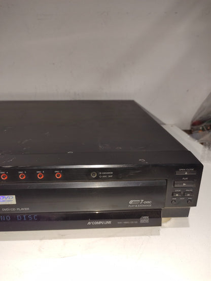 JVC XV-F80BK 7-Disc Progressive Scan DVD/CD Changer