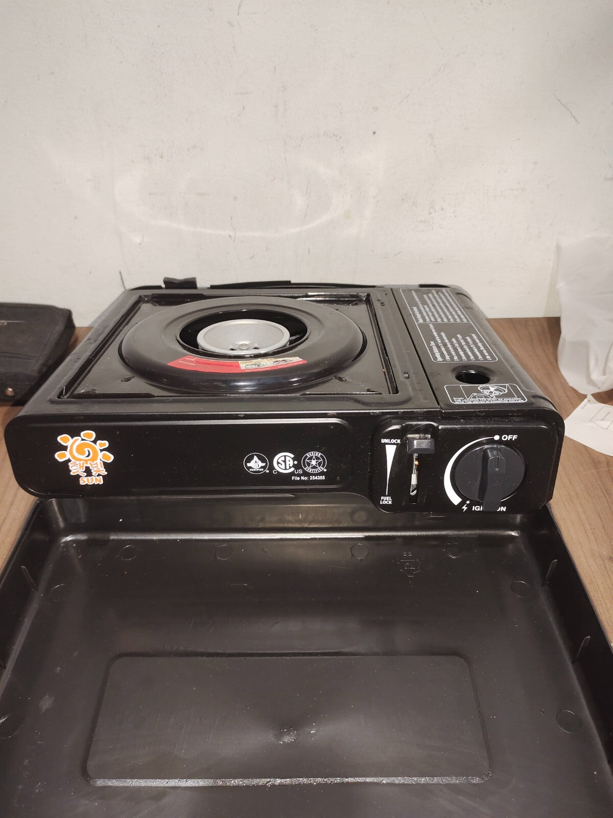 Portable Butane Gas Stove - Outdoor Camping with Case