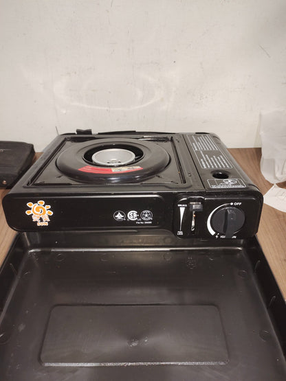 Portable Butane Gas Stove - Outdoor Camping with Case