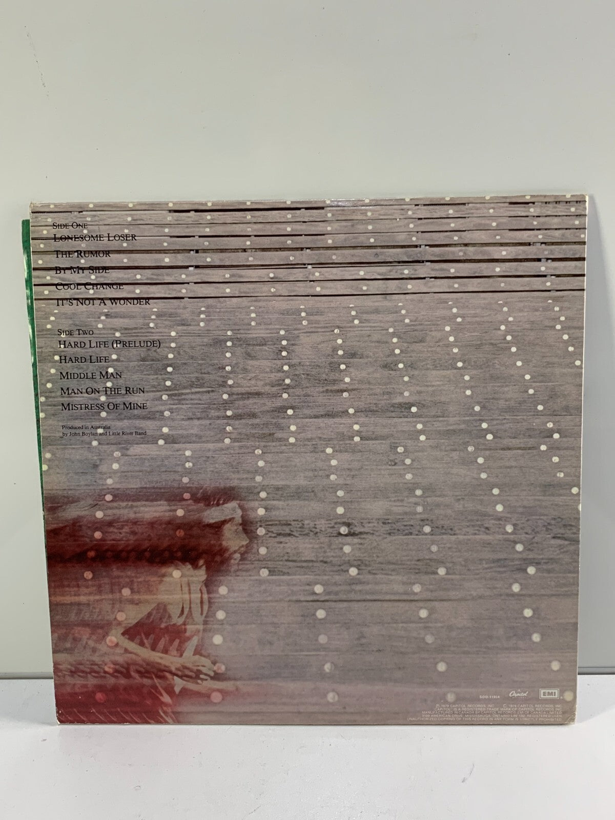 Little River Band - First Under The Wire - Vinyl Record LP - Capitol Records