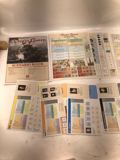 GMT Card-Driven Game Virgin Queen - Wars of Religion, 1559-1598
