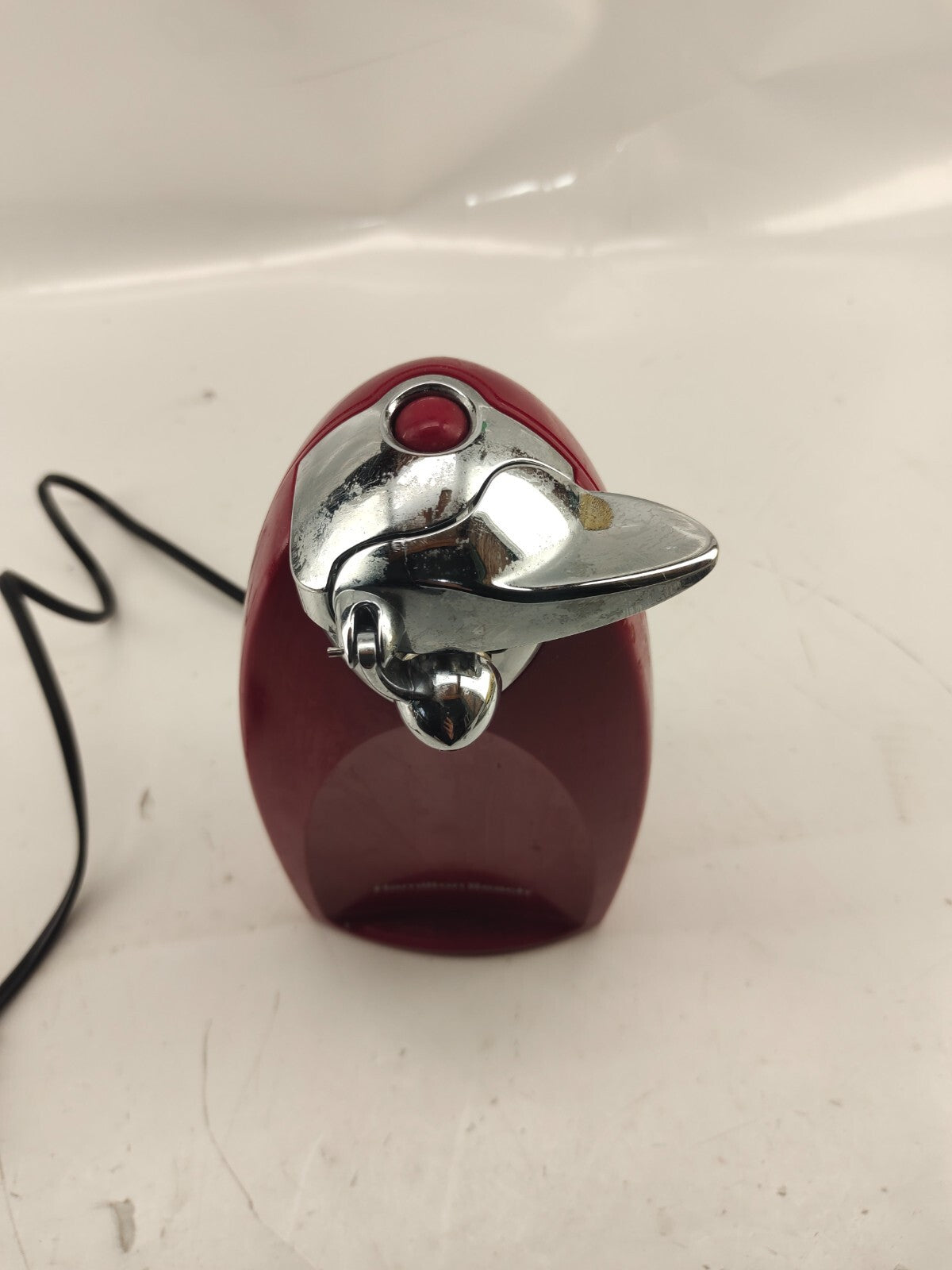 Hamilton Beach Heavyweight Countertop Electric Can Opener Red+Knife Sharpener