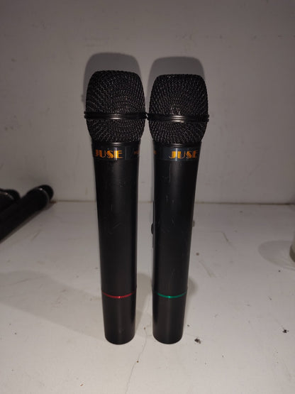 Juse Mics Professional Wireless Dynamic Mics - Set Of 2