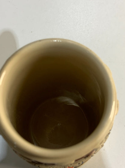 German Beer Stein life is a game of dice Knight Stein tankard, beer mug