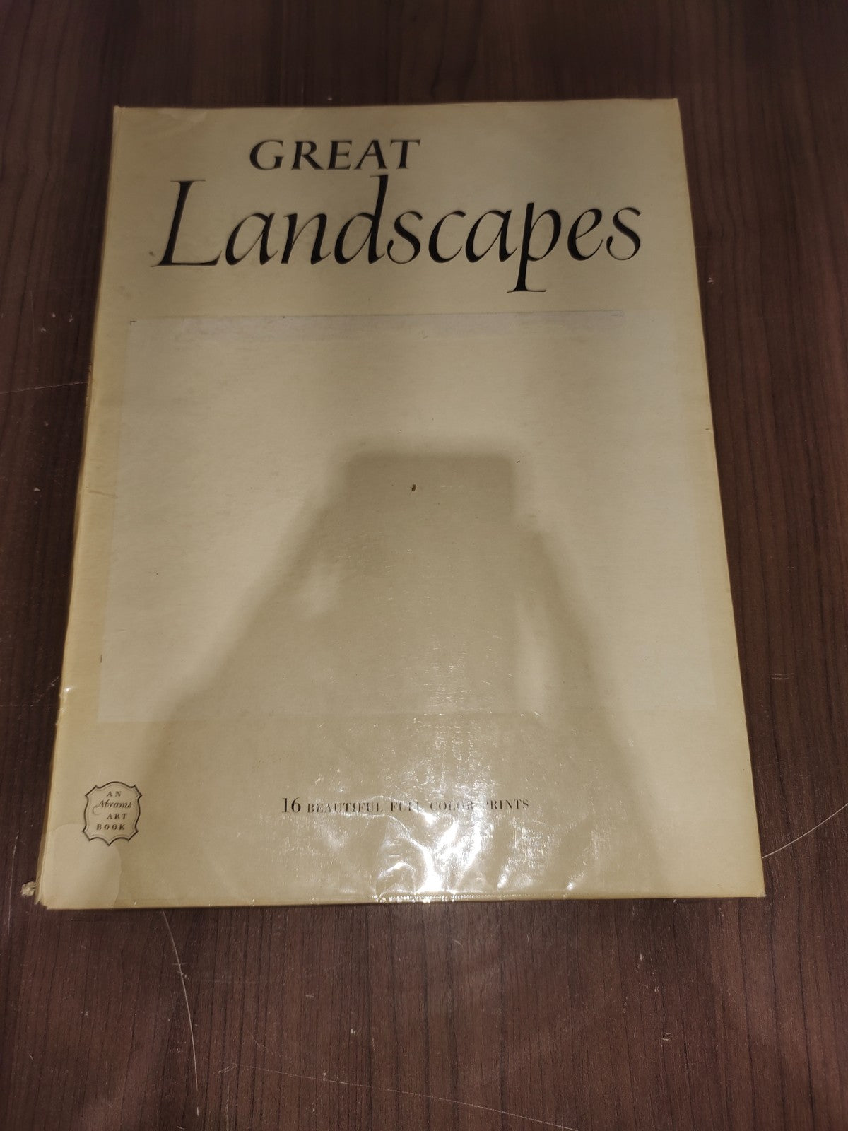 Vintage Rare Collectible - An Abrams Art Book - Great Landscapes