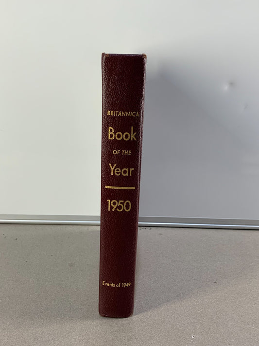 Vintage Encyclopedia Britannica Book Year - 1950