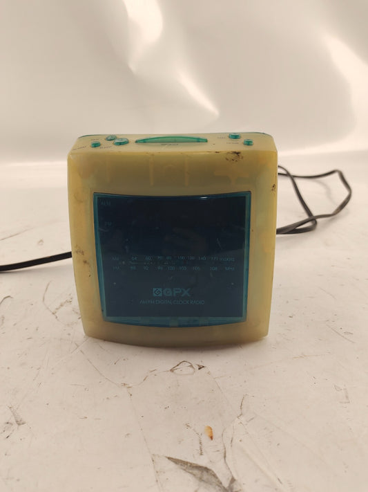 VINTAGE GPX iM AM/FM DIGITAL CLOCK RADIO - Blue