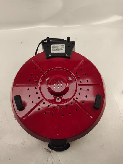 Pizza Maker Beach Hamilton Enclosed Oven Model Rotating Red Electric Cooker