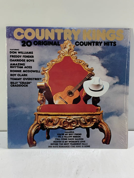 Country Kings: 20 Original Country Hits (Vinyl Record LP) cymbal