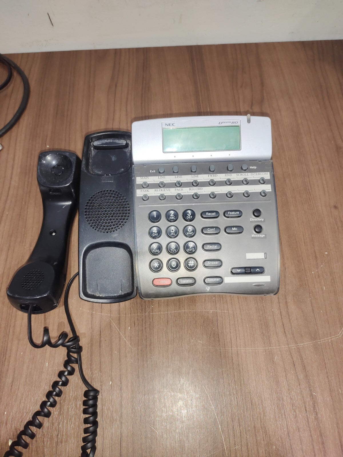 NEC Dterm80 DTH-16D-2 (BK) Office Telephone 780575
