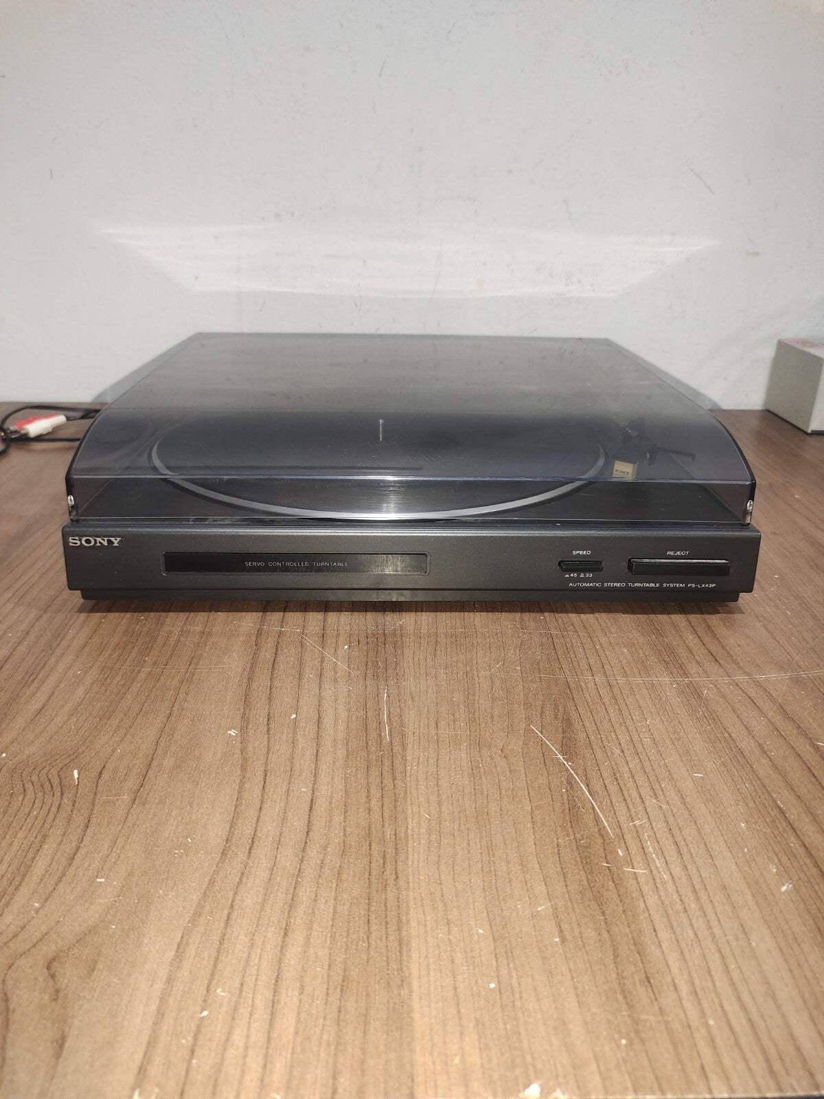 Sony PS-LX43P Automatic Belt Drive Vinyl Record Player Turntable - Untested