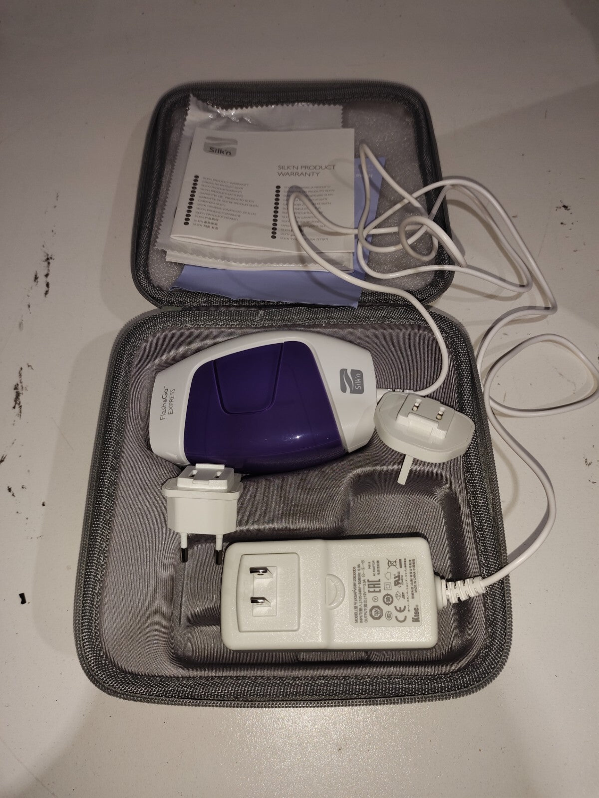 Silk'n Bella Glide Flash&Go Express Permanent Laser Hair Removal