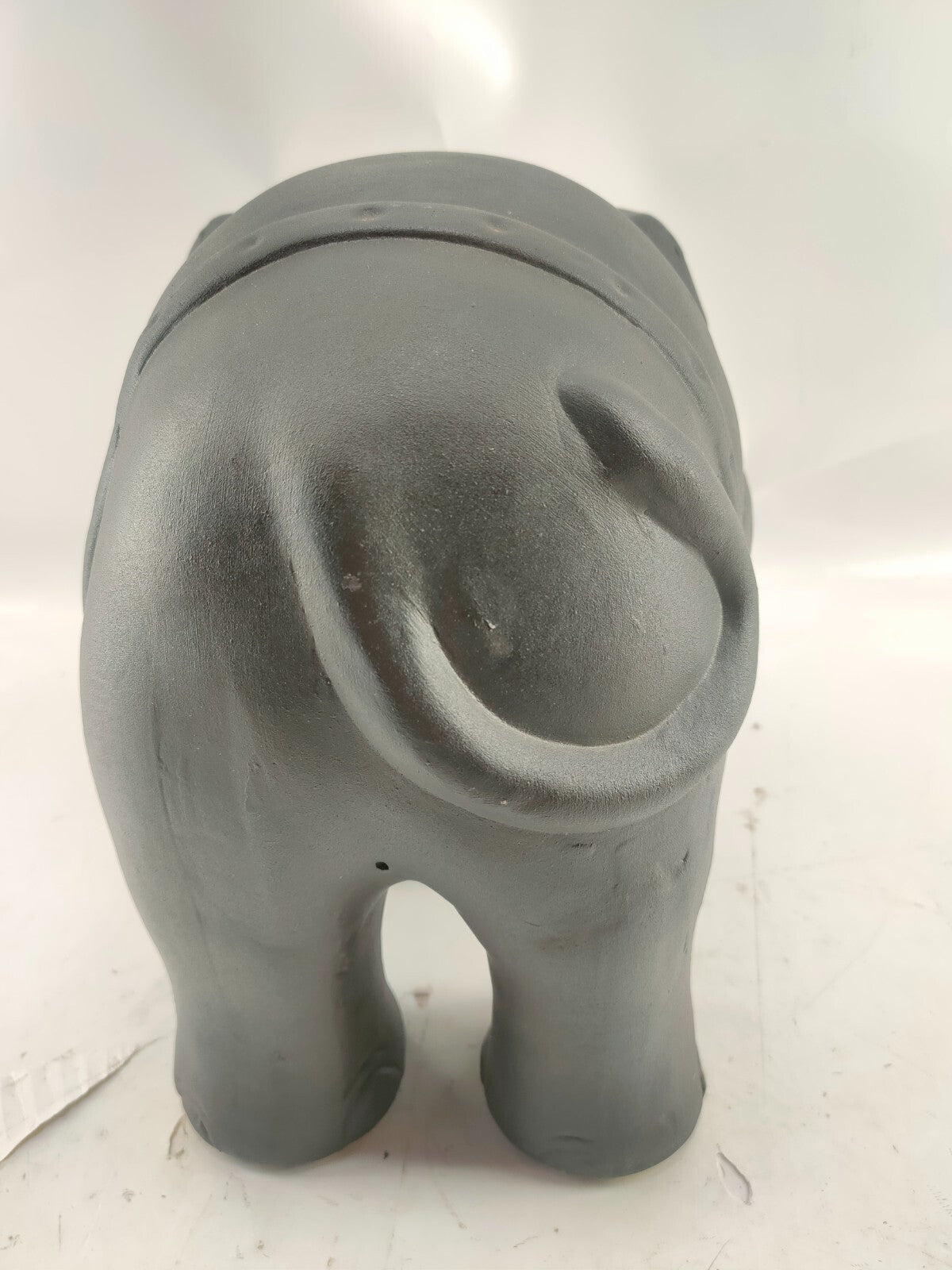 Gypsum Elephant Figurine