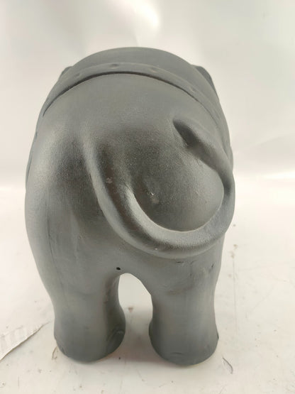 Gypsum Elephant Figurine