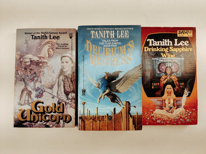 Tanith Lee Lot of 3 Fantasy PB Books Vintage 1970s-1990s