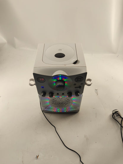 The Singing Machine SML-385W Portable CDG Player Karaoke With 1 Mic Tested