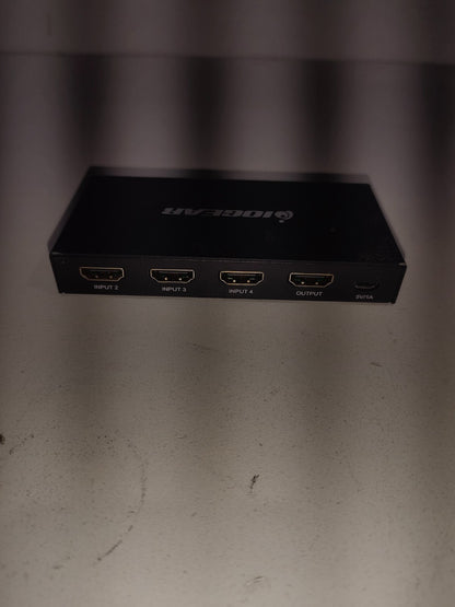 IOGEAR 4K UltraHD 4 Input 1 Output 4x1 HDMI Switch Box