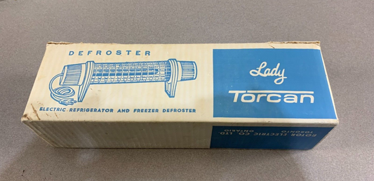 Vintage Lady Torcan Defroster Electric Refrigerator Freezer Defroster in Box