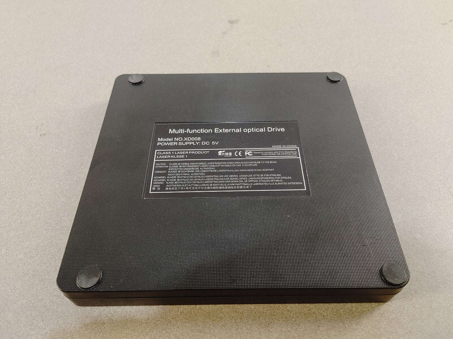 VERY GOOD CONDITION Multi-function external Optical Drive USB 3.0 SD CARD HUB