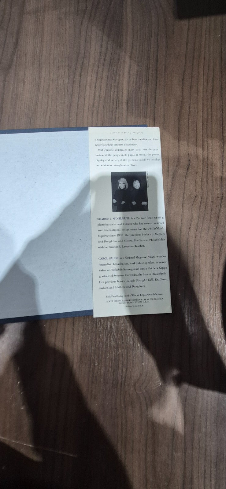 Best Friends by Sharon J. Wohlmuth and Carol Saline - Hardcover