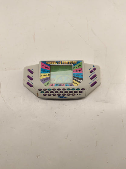 Vintage 1995 Wheel of Fortune Hand Held Game Tiger with Cartridge