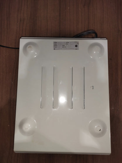 Easy-Clean Single Burner with 1000 Watt Power & Adjustable Temperature Settings