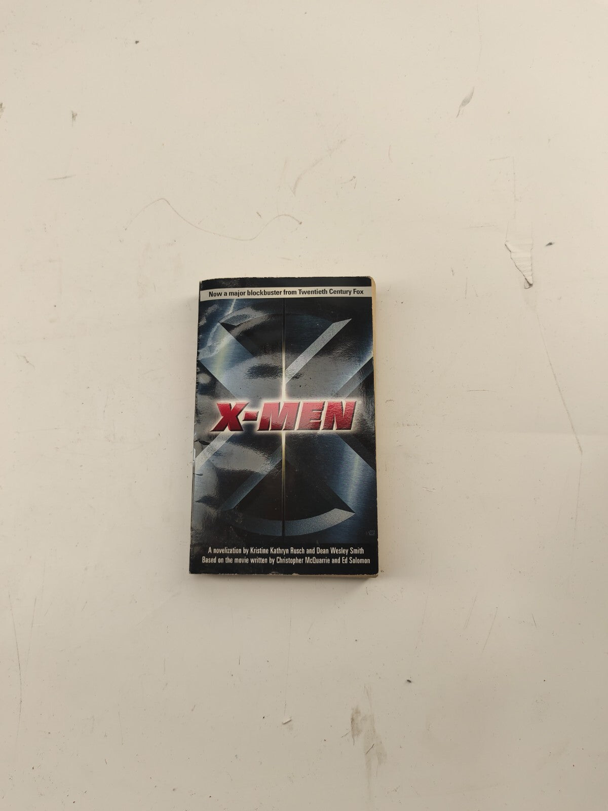 2000 Marvel X-Men Movie Novel Vintage Print