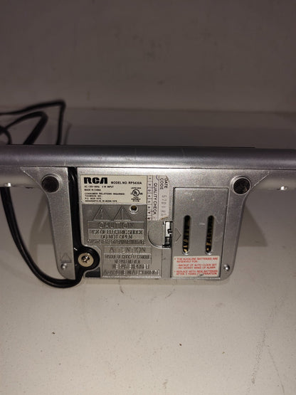 RCA Digital 2 Band AM/FM Alarm Clock/Radio/AUX Model # RP5430A