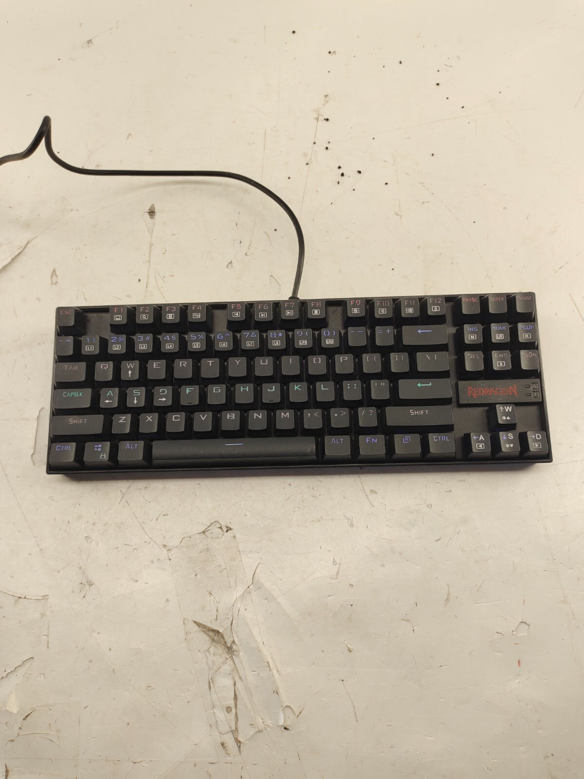 Redragon K552-KR KUMARA LED Backlit Mechanical Gaming Keyboard Wired Red Switch