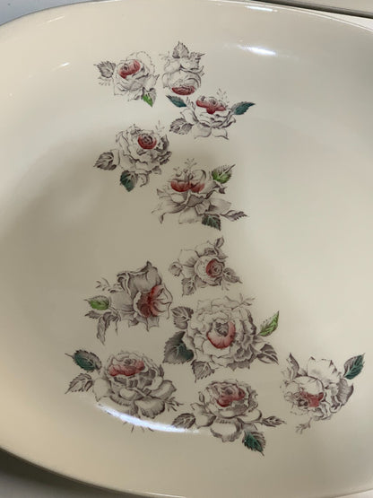 Pretty Vintage Johnson Brothers "Shower of Roses" Oval Platter. Made in England