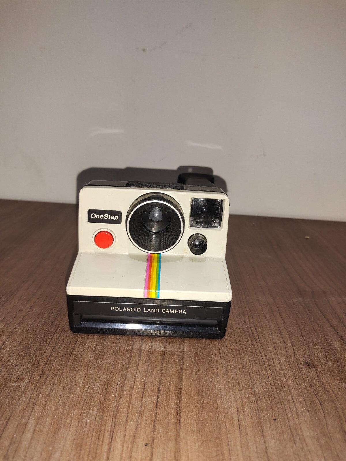 Vintage Polaroid One Step SX-70 Instant Film Land Camera Rainbow Stripe