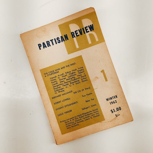 Partisan Review Winter 1962 Volume XXIX Number 1 - The Cold War and the West