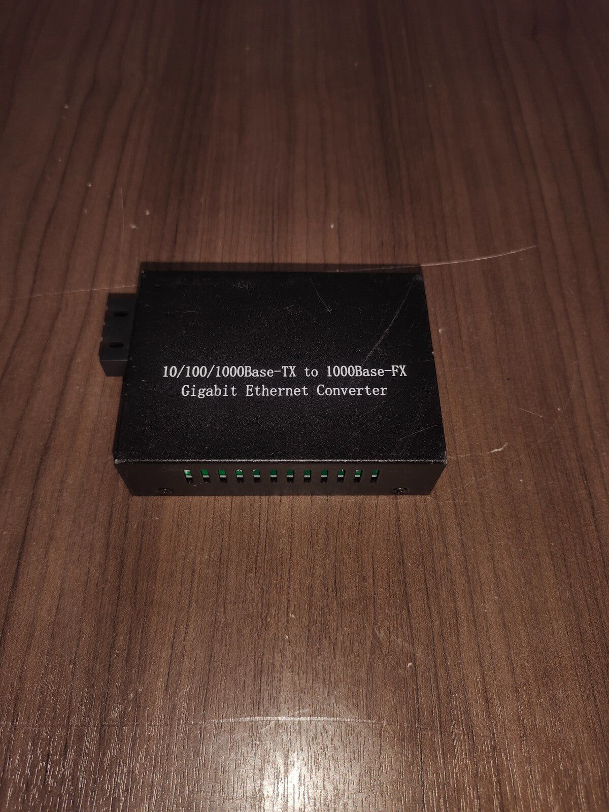 Gigabit Ethernet Media Converter Single Mode Port 4