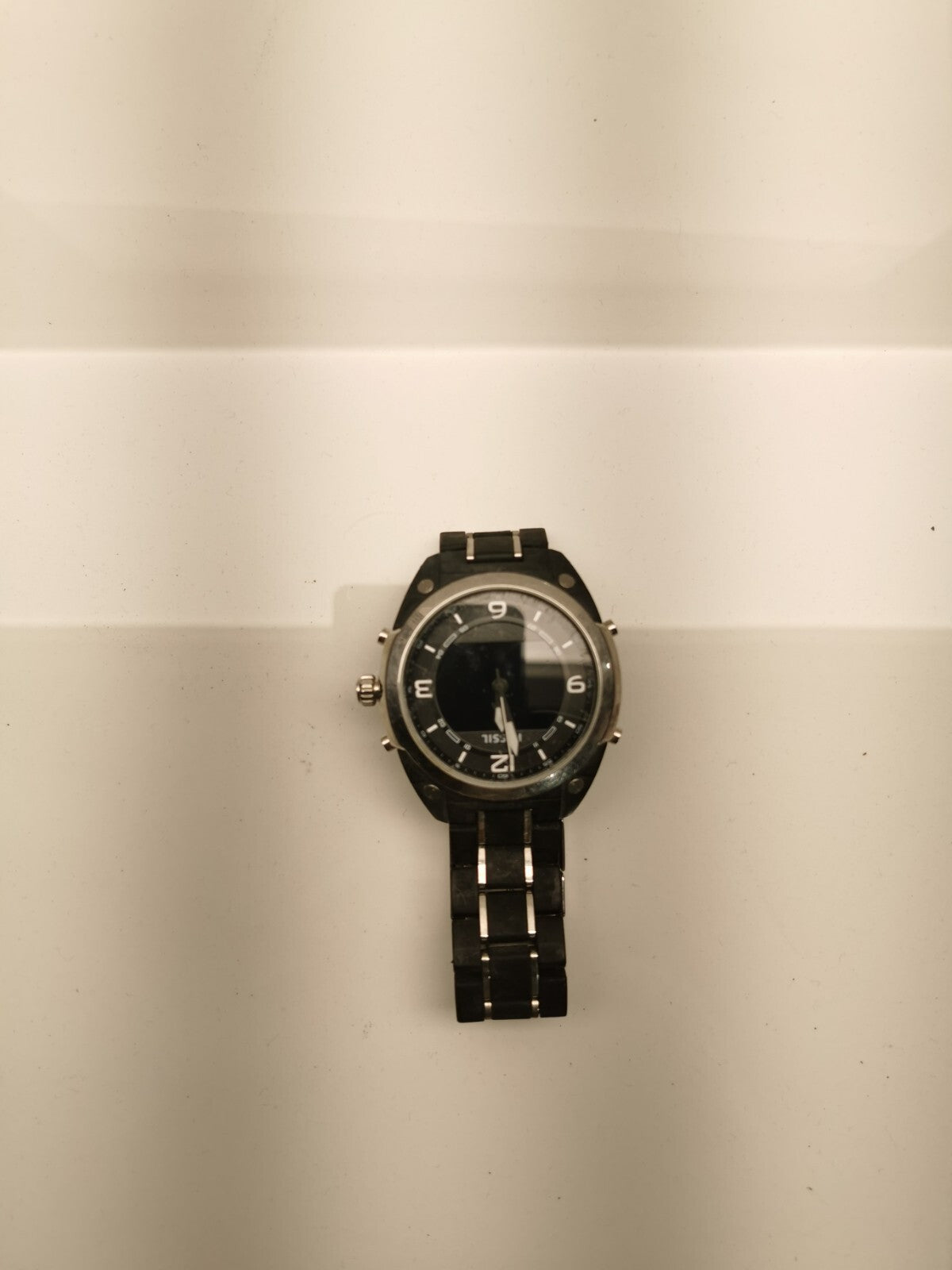 Black Fossil Watch