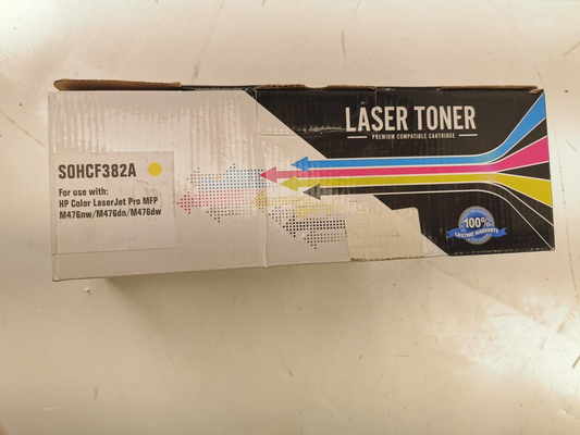 Toner Cartridge 1 Pack Replacement for HP 312A Toner Compatible for HP Yellow