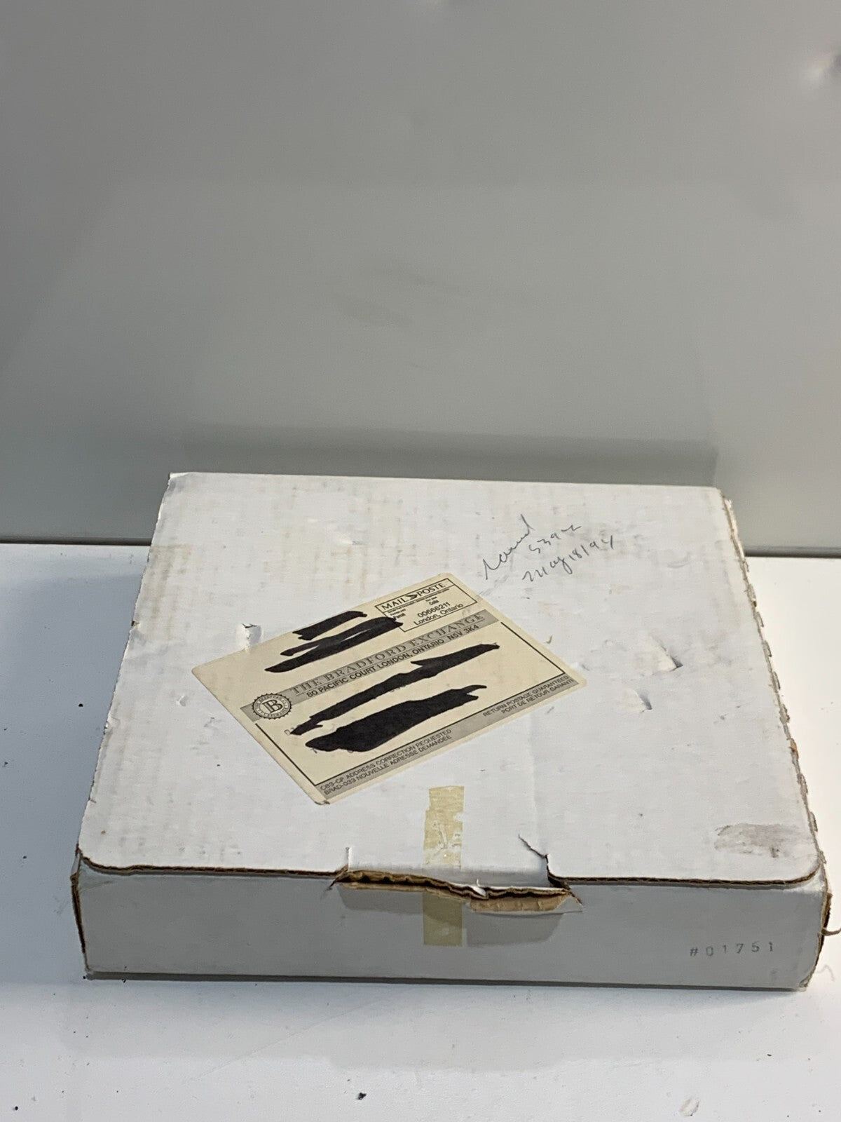 Apollo 11 Bradford Exchange 25Th Anniversary Collectors Plate- With Patch Rare