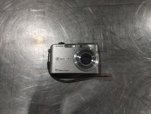 Casio Exilim EX-Z1000 10 Mega Pixels Camera Silver Untested - Fair