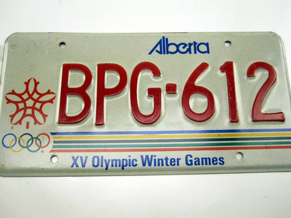 Alberta 1988 XV Olympic Winter Games with Certificates