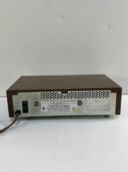 Vintage Jerrold Starcom III TV Remote Cable Converter Box RCC-3