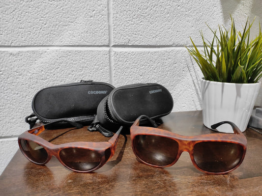 Cocoons Flex2fit Streamline C607A & C307A Pair Outdoor Sunglasses