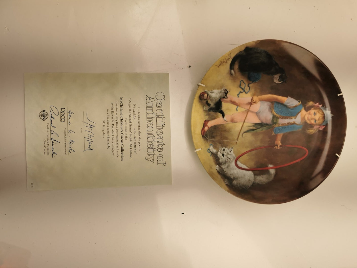 Collector McClelland Children's Circus Collection Maggie The Animal Trainer