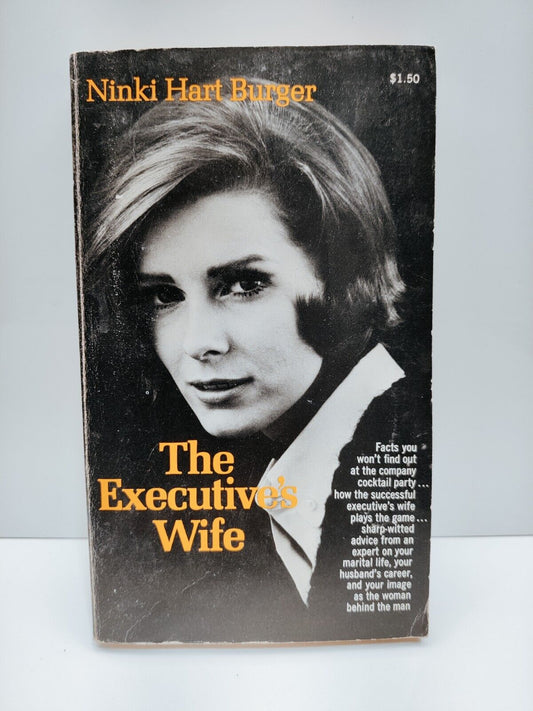 The Executive's Wife by Ninki Hart Burger Vintage 1970 PB Book