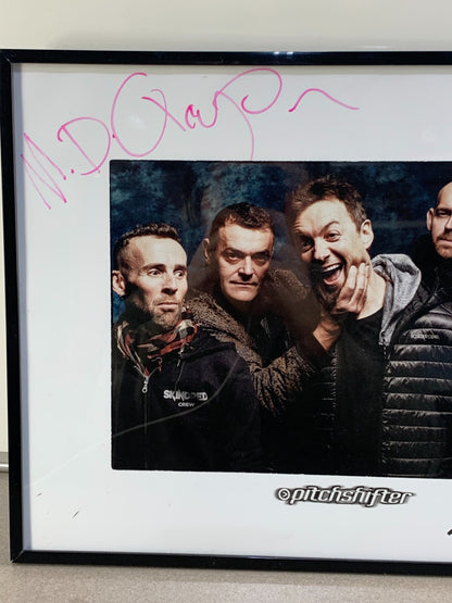 Pitchshifter English Rock band Signed Photo by 2 Members