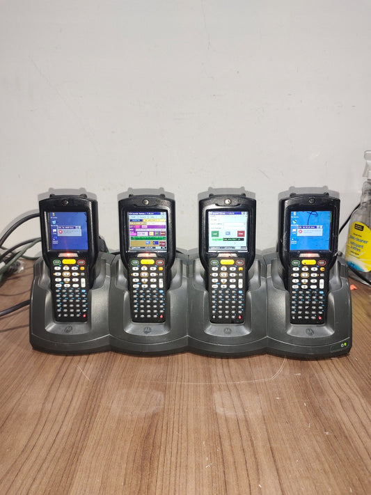 Symbol CHS3000-4000C Charging Dock & MC3190 Barcode Scanner (4 Scanner Guns) - 1