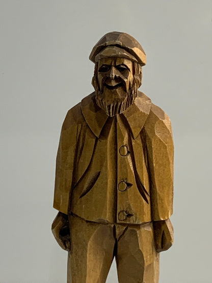 Berthier Beauregard Wood Folk Art Carving