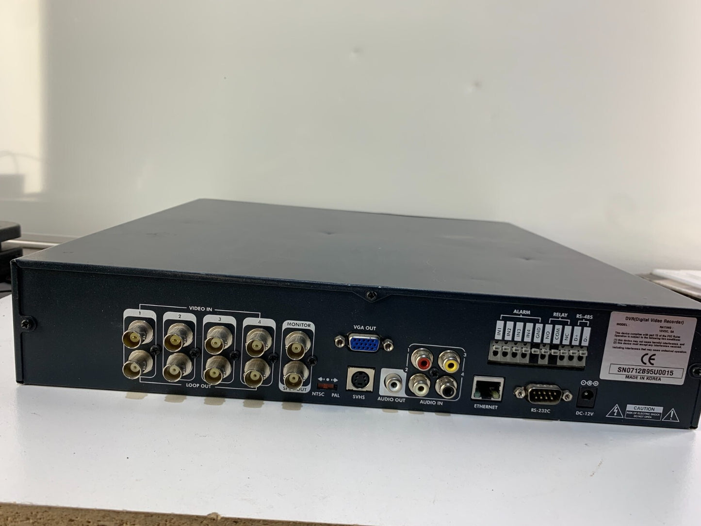 DIGITAL VIDEO RECORDING SYSTEM